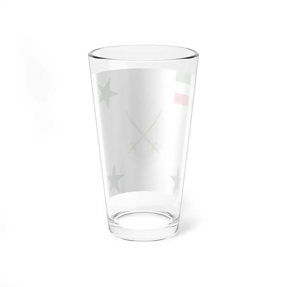 Flag of a Persian Army Corps General (Iran) Pint Glass 16oz - Go Mug Yourself