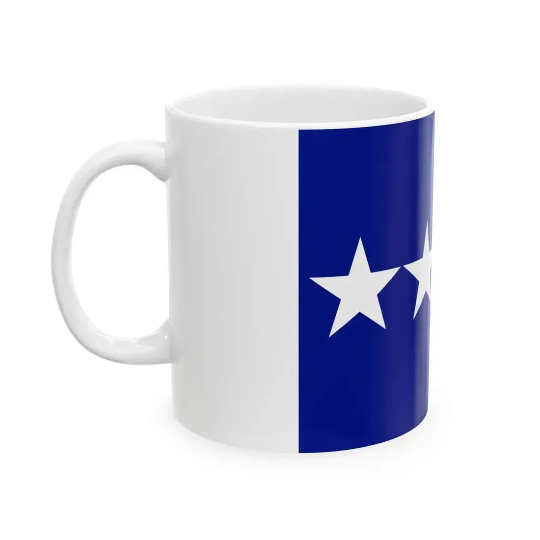 Flag of a United States Air Force general (United States) White Coffee Mug - Go Mug Yourself