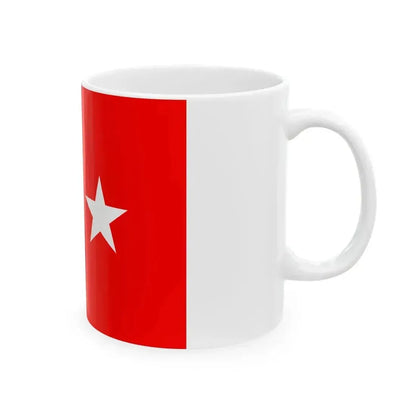 Flag of a United States Army major general (United States) White Coffee Mug - Go Mug Yourself