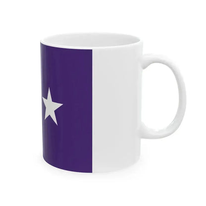 Flag of a United States Chaplain major general (United States) White Coffee Mug - Go Mug Yourself