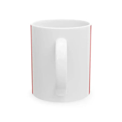 Flag of a United States Marine Corps major general (United States) White Coffee Mug - Go Mug Yourself