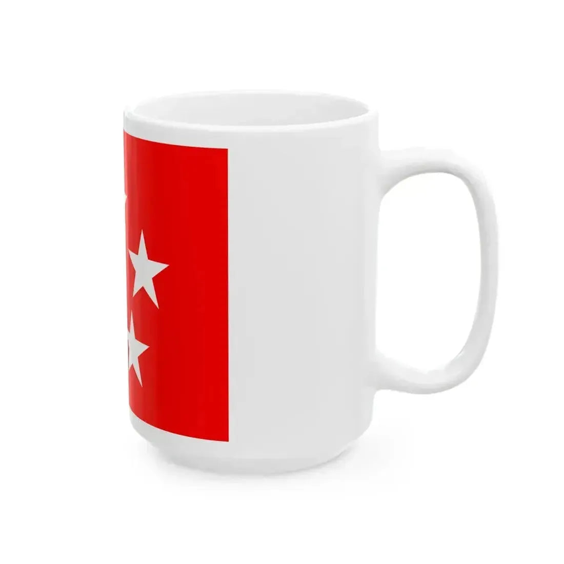Flag of a U.S. General of the Army (United States) White Coffee Mug - Go Mug Yourself