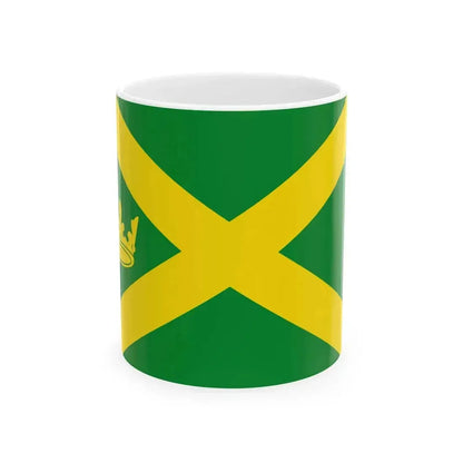 Flag of Aa en Hunze (Netherlands) White Coffee Mug 11oz - Go Mug Yourself