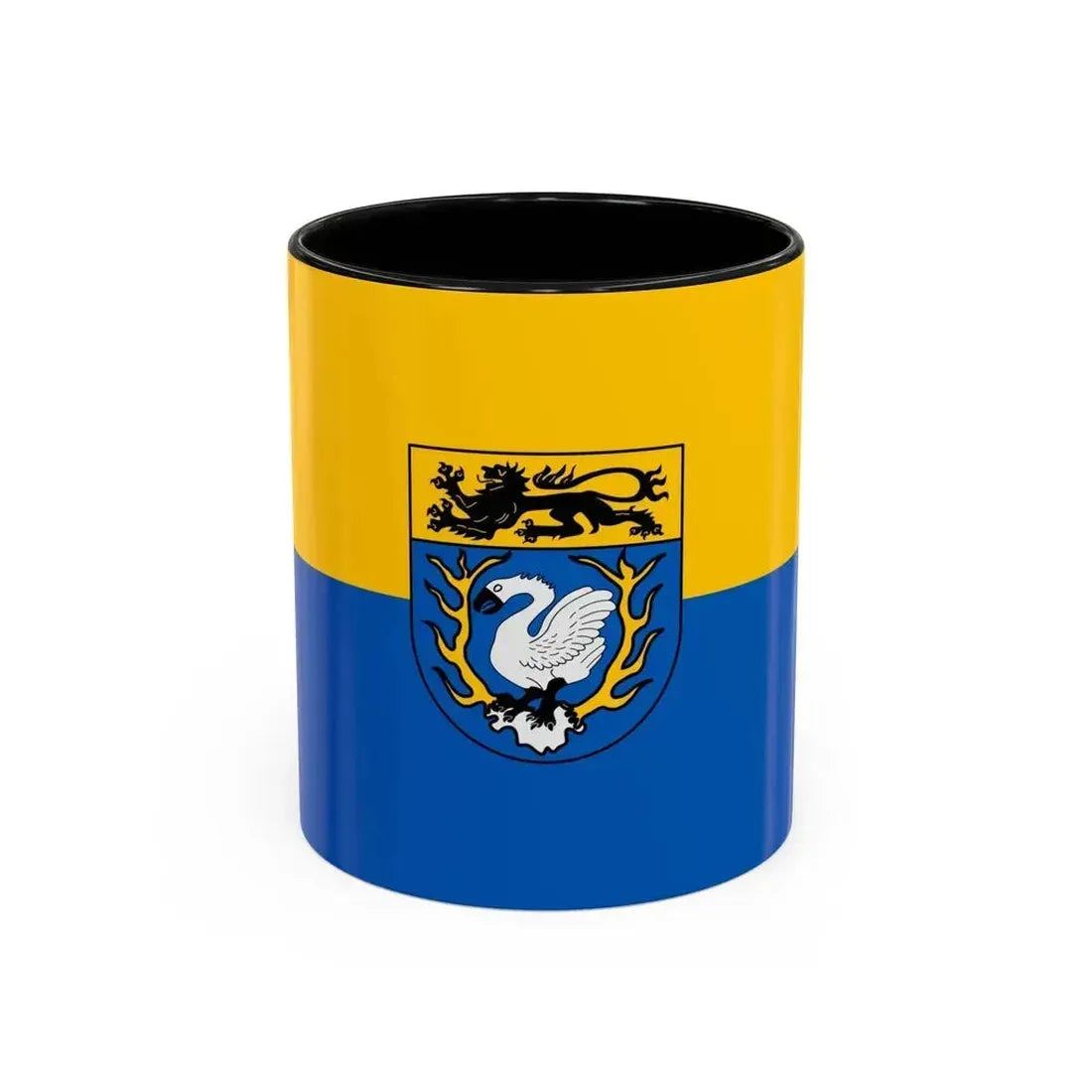 Flag of Aachen Germany - Accent Coffee Mug 11oz Black - Go Mug Yourself