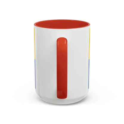 Flag of Aachen Germany - Accent Coffee Mug - Go Mug Yourself