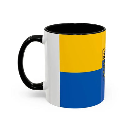 Flag of Aachen Germany - Accent Coffee Mug - Go Mug Yourself