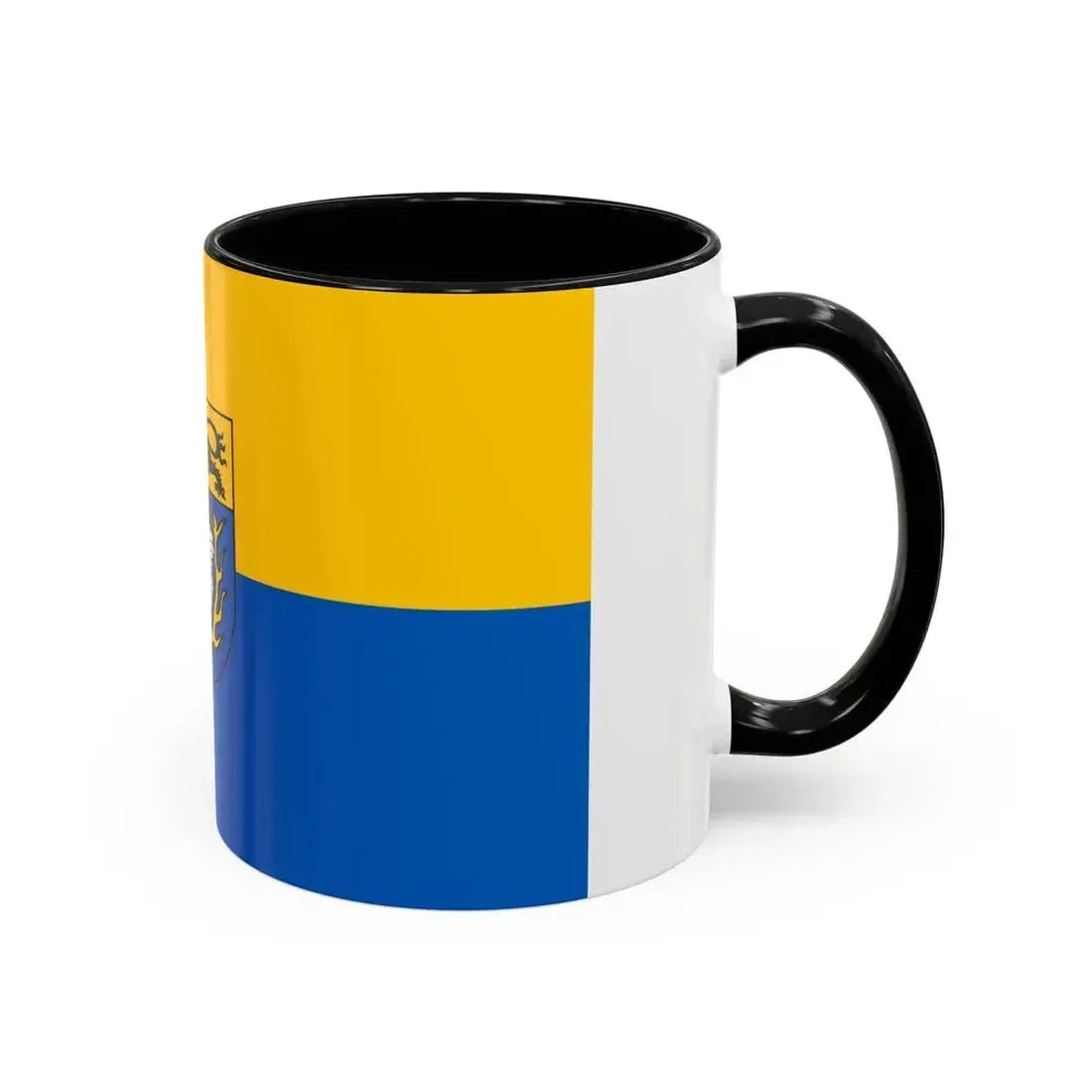 Flag of Aachen Germany - Accent Coffee Mug - Go Mug Yourself