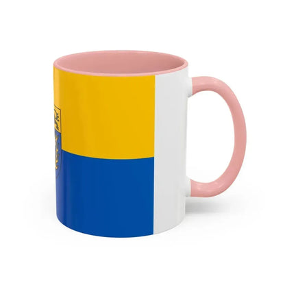 Flag of Aachen Germany - Accent Coffee Mug - Go Mug Yourself