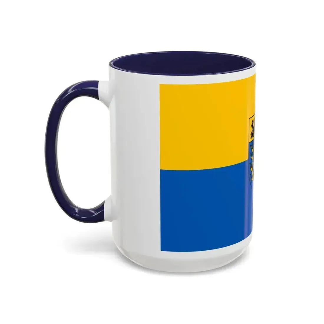 Flag of Aachen Germany - Accent Coffee Mug - Go Mug Yourself