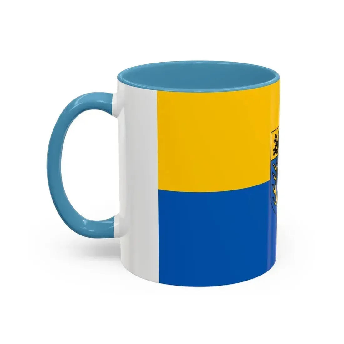 Flag of Aachen Germany - Accent Coffee Mug - Go Mug Yourself