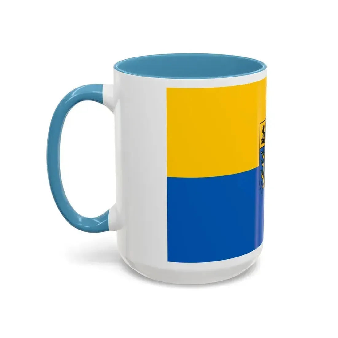 Flag of Aachen Germany - Accent Coffee Mug - Go Mug Yourself