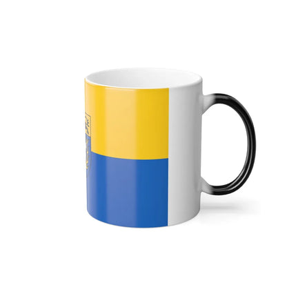 Flag of Aachen Germany - Color Changing Mug 11oz-Go Mug Yourself