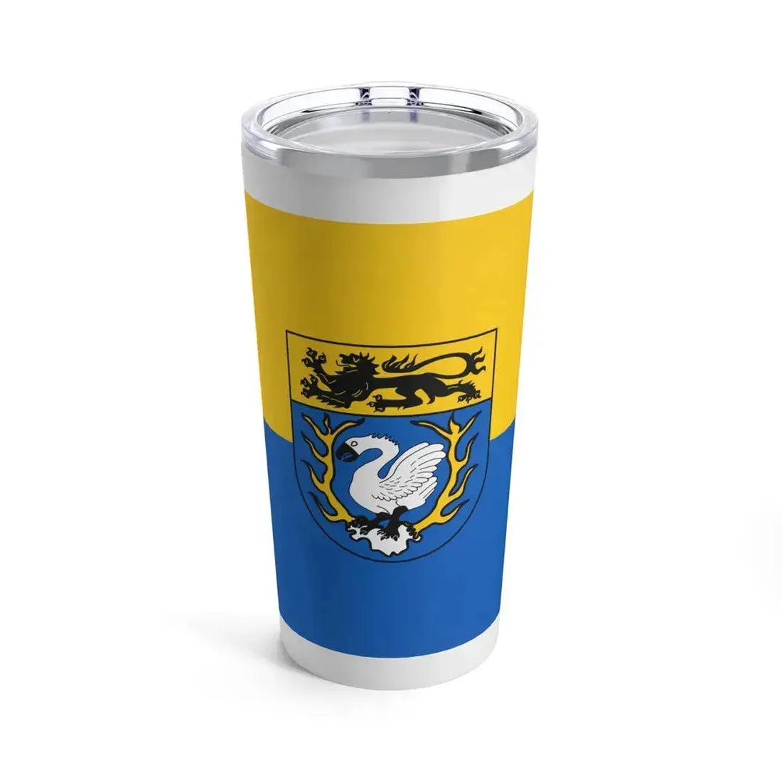 Flag of Aachen Germany - Tumbler 20oz 20oz - Go Mug Yourself