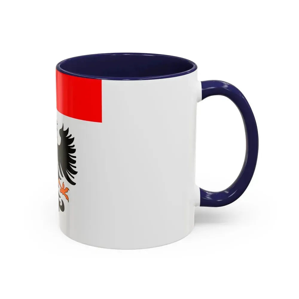 Flag of Aarau Switzerland - Accent Coffee Mug - Go Mug Yourself