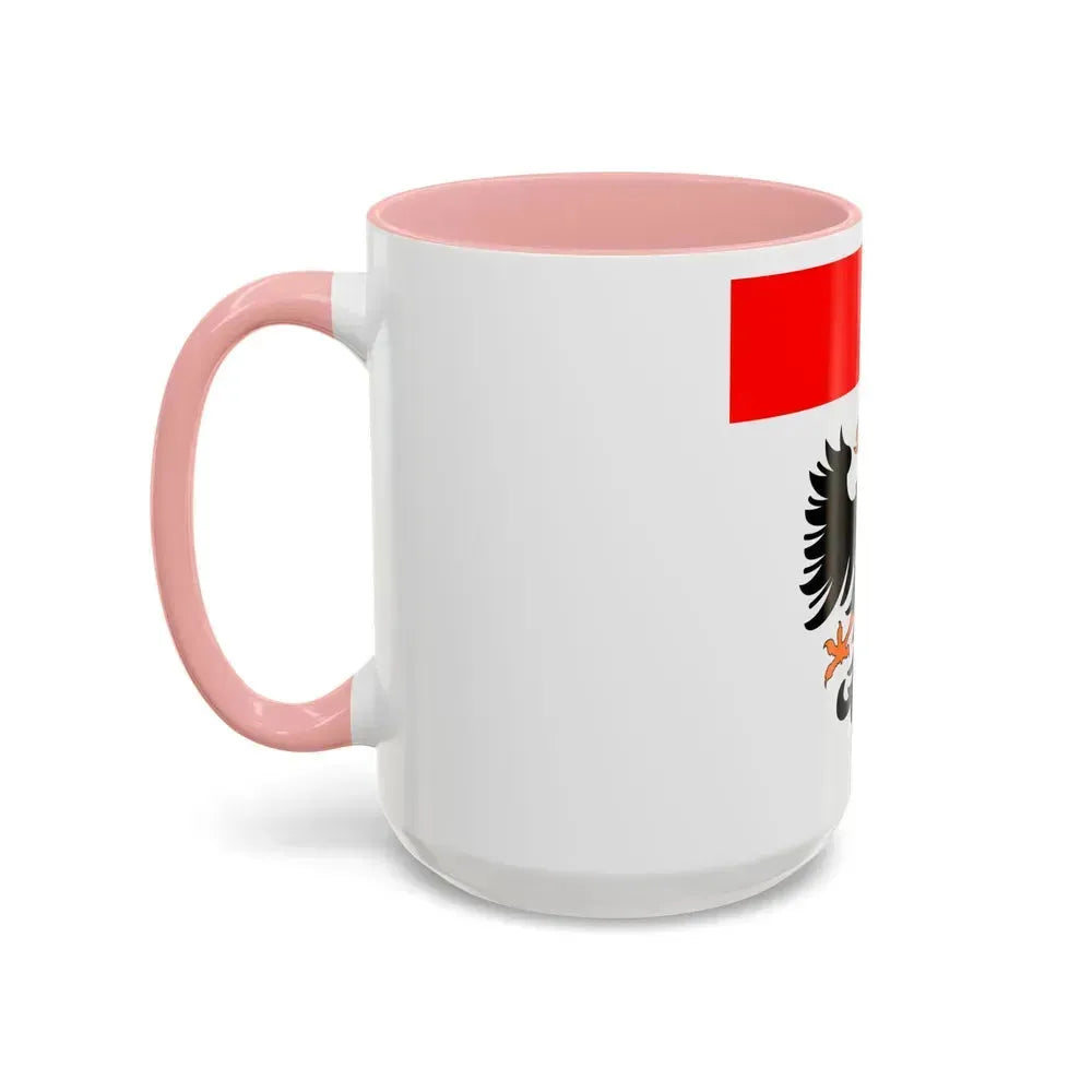 Flag of Aarau Switzerland - Accent Coffee Mug - Go Mug Yourself