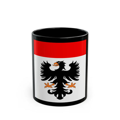 Flag of Aarau Switzerland - Black Coffee Mug-11oz-Go Mug Yourself