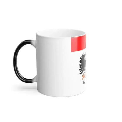 Flag of Aarau Switzerland - Color Changing Coffee Mug - Go Mug Yourself