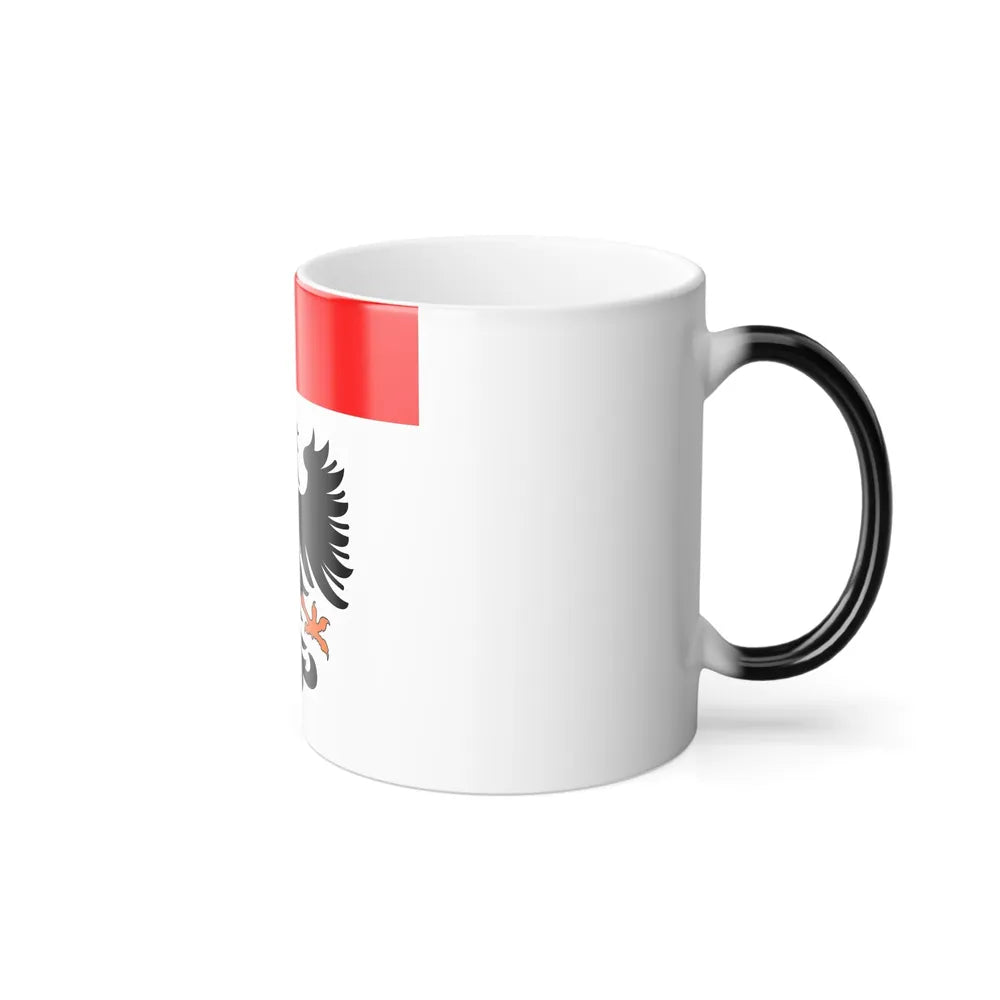 Flag of Aarau Switzerland - Color Changing Coffee Mug-Go Mug Yourself