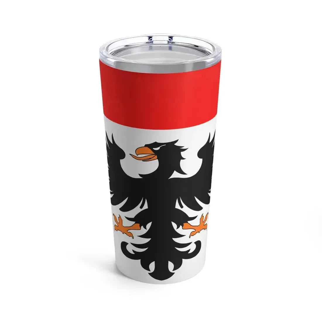 Flag of Aarau Switzerland - Tumbler 20oz 20oz - Go Mug Yourself
