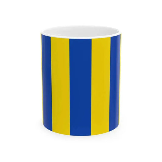 Flag of Aartselaar (Belgium) White Coffee Mug 11oz - Go Mug Yourself