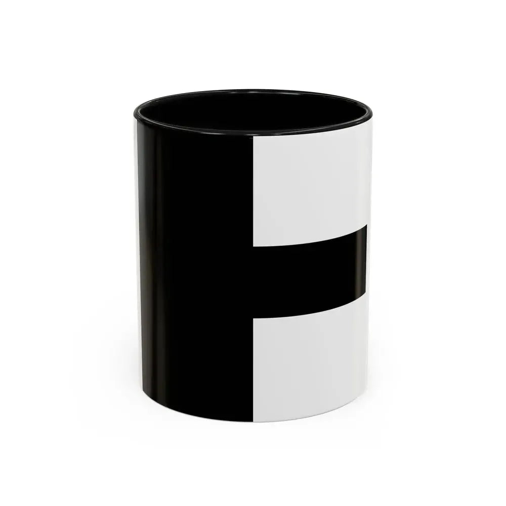 Flag of Aarwangen Switzerland - Accent Coffee Mug 11oz Black - Go Mug Yourself