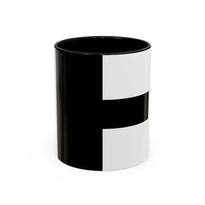 Flag of Aarwangen Switzerland - Accent Coffee Mug 11oz Black - Go Mug Yourself