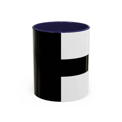 Flag of Aarwangen Switzerland - Accent Coffee Mug 11oz Navy - Go Mug Yourself