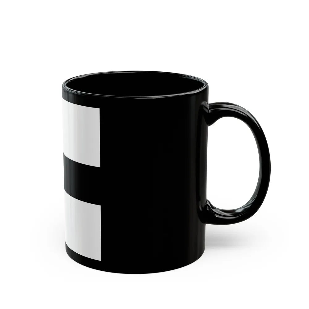 Flag of Aarwangen Switzerland - Black Coffee Mug-Go Mug Yourself