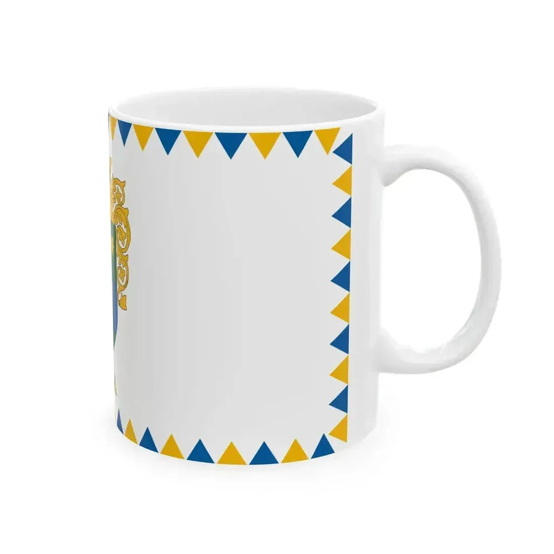 Flag of Aba (Hungary) White Coffee Mug - Go Mug Yourself