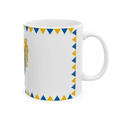 Flag of Aba (Hungary) White Coffee Mug - Go Mug Yourself