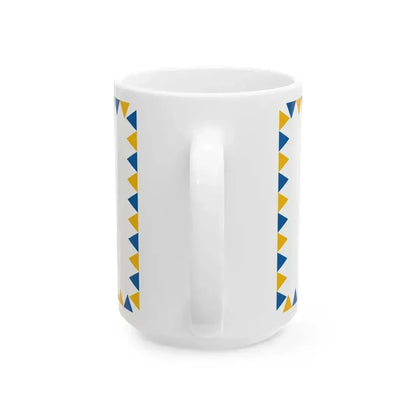 Flag of Aba (Hungary) White Coffee Mug - Go Mug Yourself