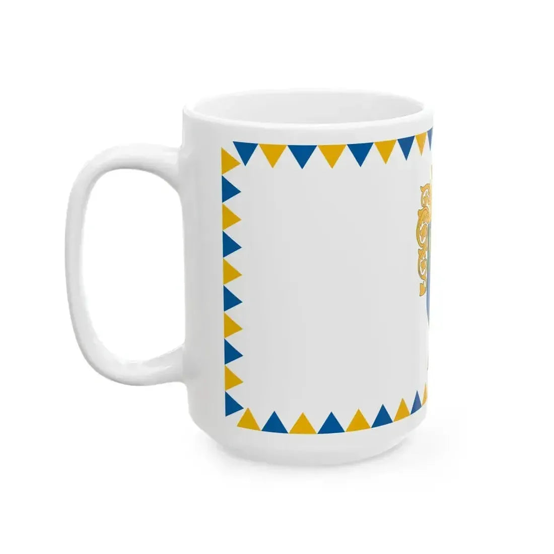 Flag of Aba (Hungary) White Coffee Mug - Go Mug Yourself
