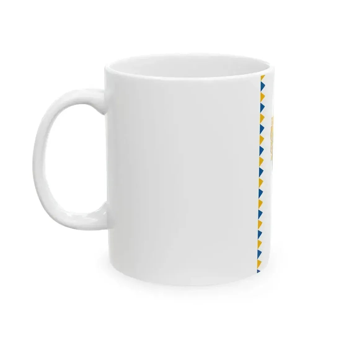 Flag of Aba vertical (Hungary) White Coffee Mug - Go Mug Yourself