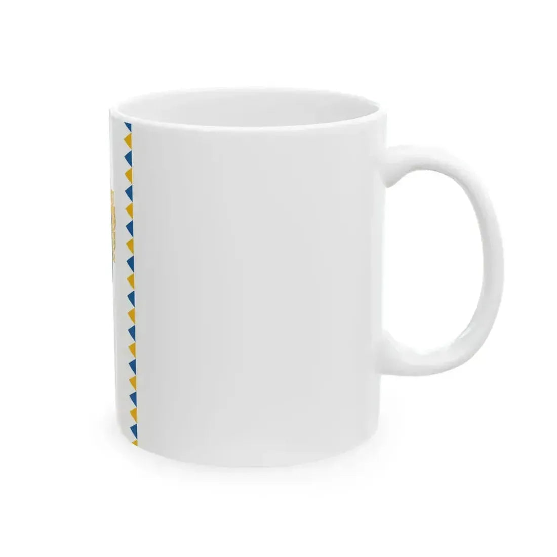 Flag of Aba vertical (Hungary) White Coffee Mug - Go Mug Yourself