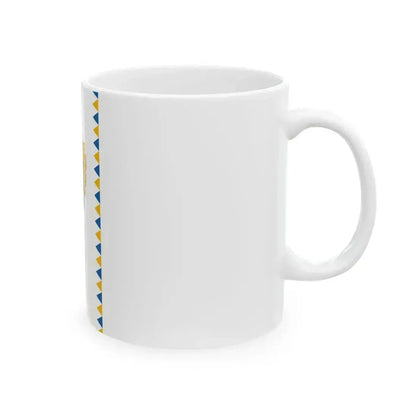 Flag of Aba vertical (Hungary) White Coffee Mug - Go Mug Yourself