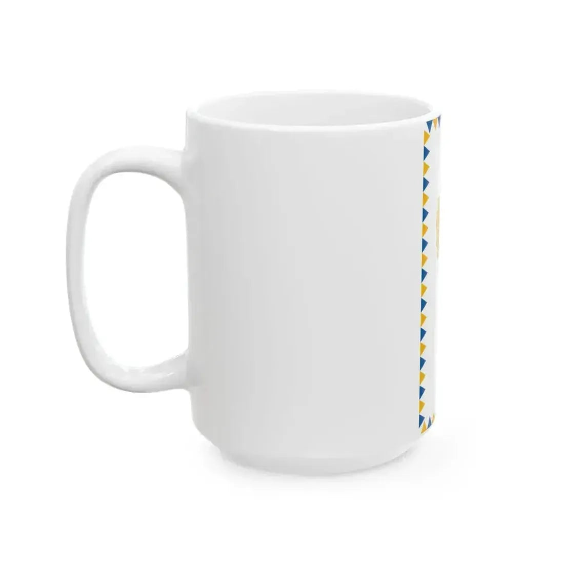 Flag of Aba vertical (Hungary) White Coffee Mug - Go Mug Yourself