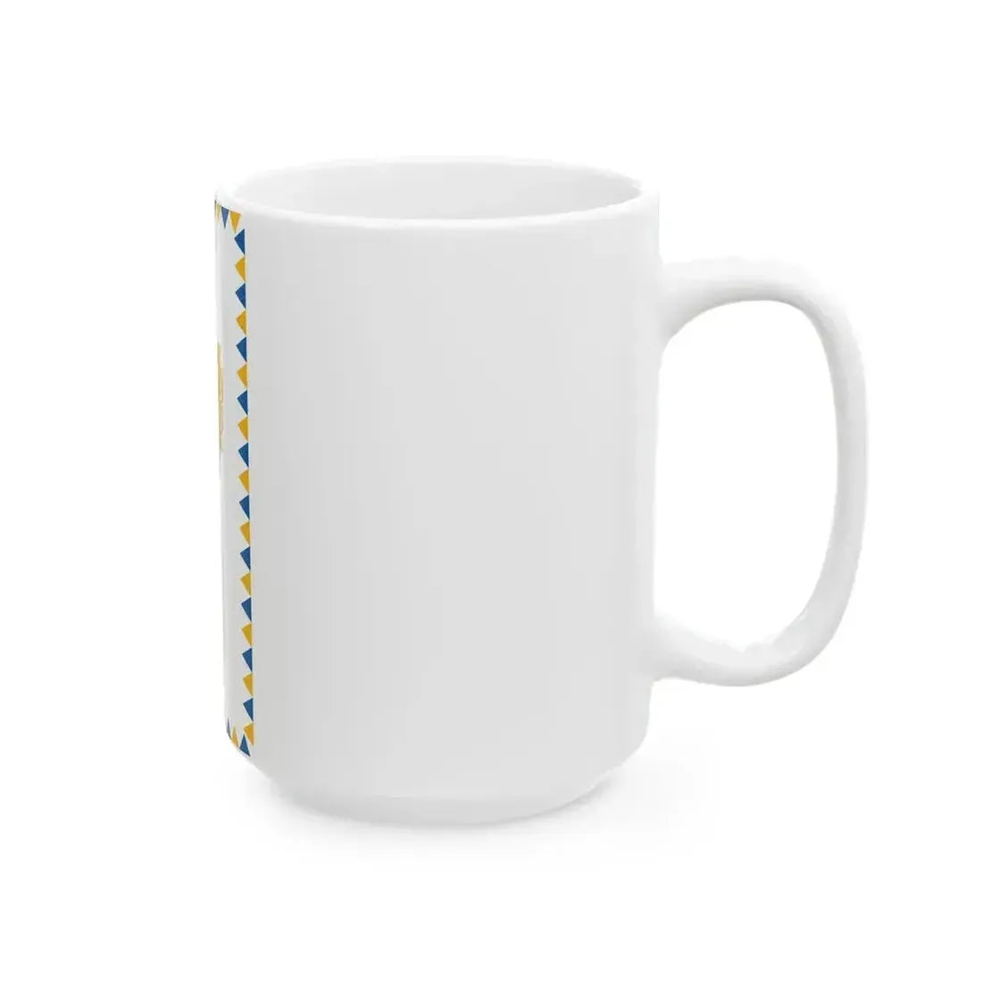 Flag of Aba vertical (Hungary) White Coffee Mug - Go Mug Yourself