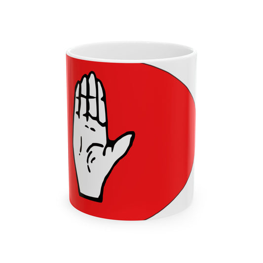 Flag of Abasgeti (Georgia) White Coffee Mug-11oz-Go Mug Yourself