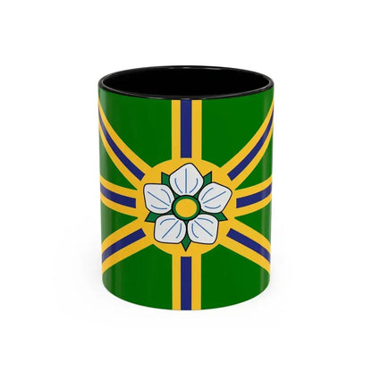 Flag of Abbotsford BC Canada - Accent Coffee Mug 11oz Black - Go Mug Yourself