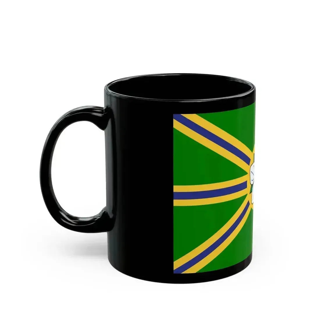 Flag of Abbotsford BC Canada - Black Coffee Mug - Go Mug Yourself