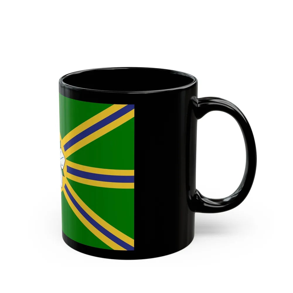 Flag of Abbotsford BC Canada - Black Coffee Mug-Go Mug Yourself