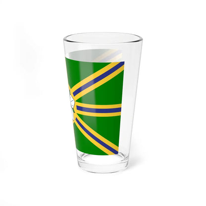 Flag of Abbotsford BC Canada - Pint Glass 16oz-Go Mug Yourself