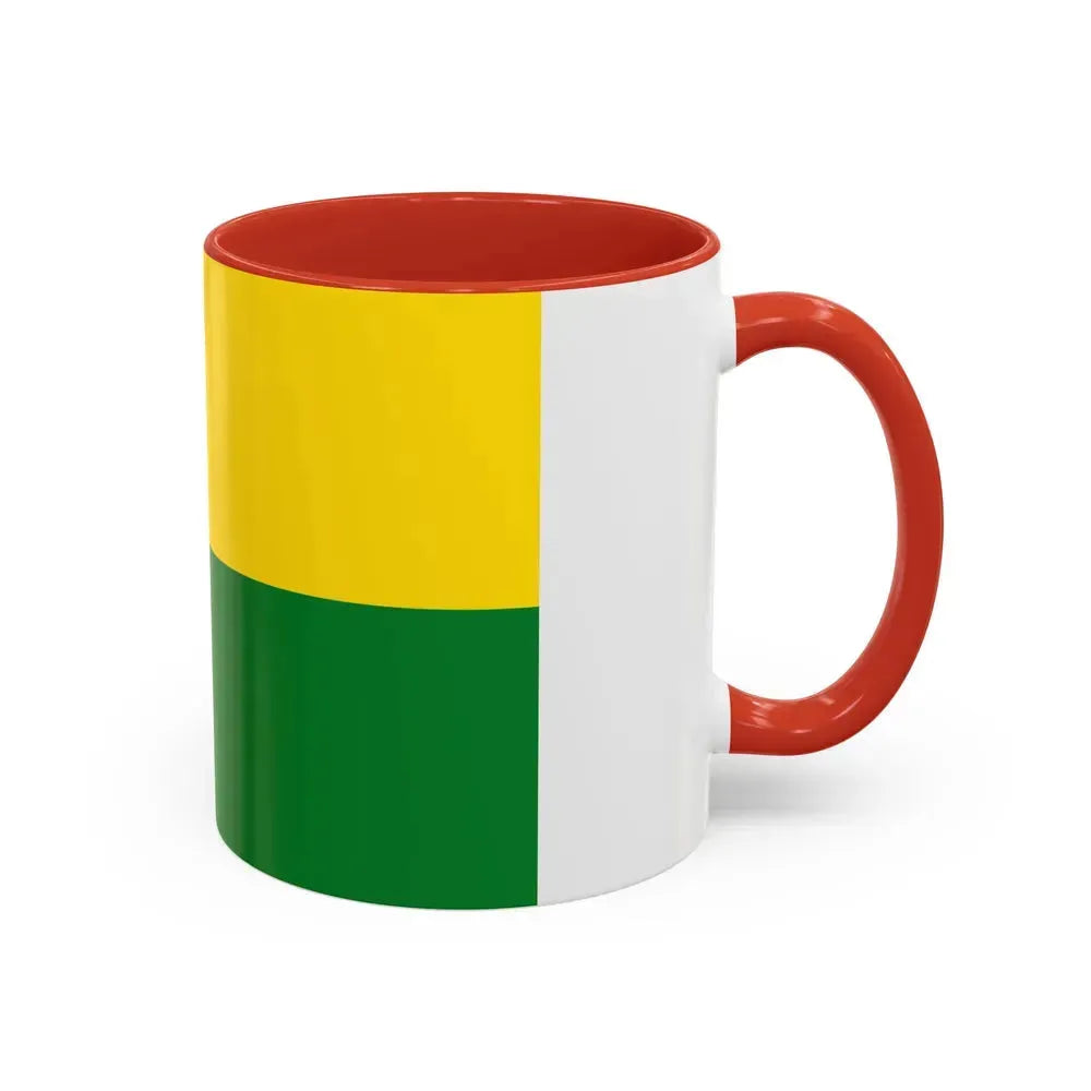 Flag of Abejorral Colombia - Accent Coffee Mug - Go Mug Yourself