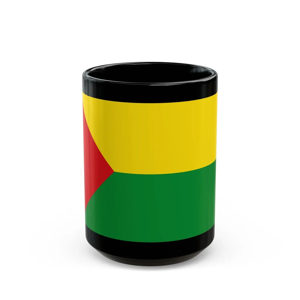 Flag of Abejorral Colombia - Black Coffee Mug-15oz-Go Mug Yourself