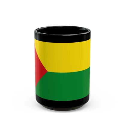 Flag of Abejorral Colombia - Black Coffee Mug-15oz-Go Mug Yourself