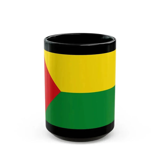 Flag of Abejorral Colombia - Black Coffee Mug 15oz - Go Mug Yourself