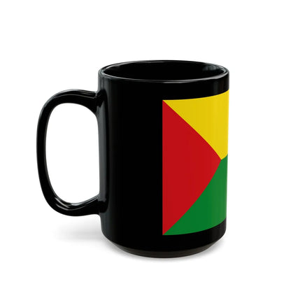 Flag of Abejorral Colombia - Black Coffee Mug-Go Mug Yourself