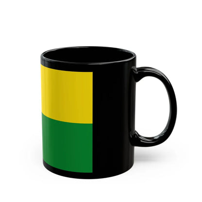 Flag of Abejorral Colombia - Black Coffee Mug-Go Mug Yourself