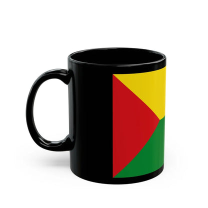 Flag of Abejorral Colombia - Black Coffee Mug-Go Mug Yourself