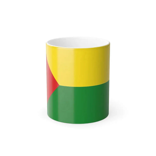 Flag of Abejorral Colombia - Color Changing Coffee Mug 11oz - Go Mug Yourself